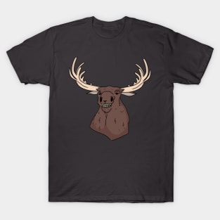 Stupid Moose Face T-Shirt